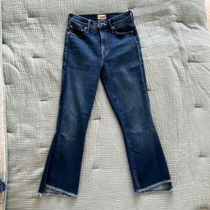 Mother jeans Insider Crop Step Fray Size 23